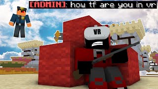 hypixel tried to block bedwars VR but i played it anyways