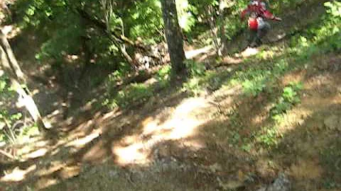 Kelly Slade wrecking my Z400