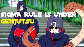 Sigma Male grindest Itachi | Sigma rule anime Resimi