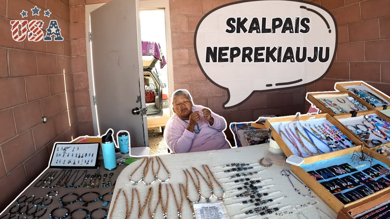 Ko galima nusipirkti iš Amerikos indėnų?