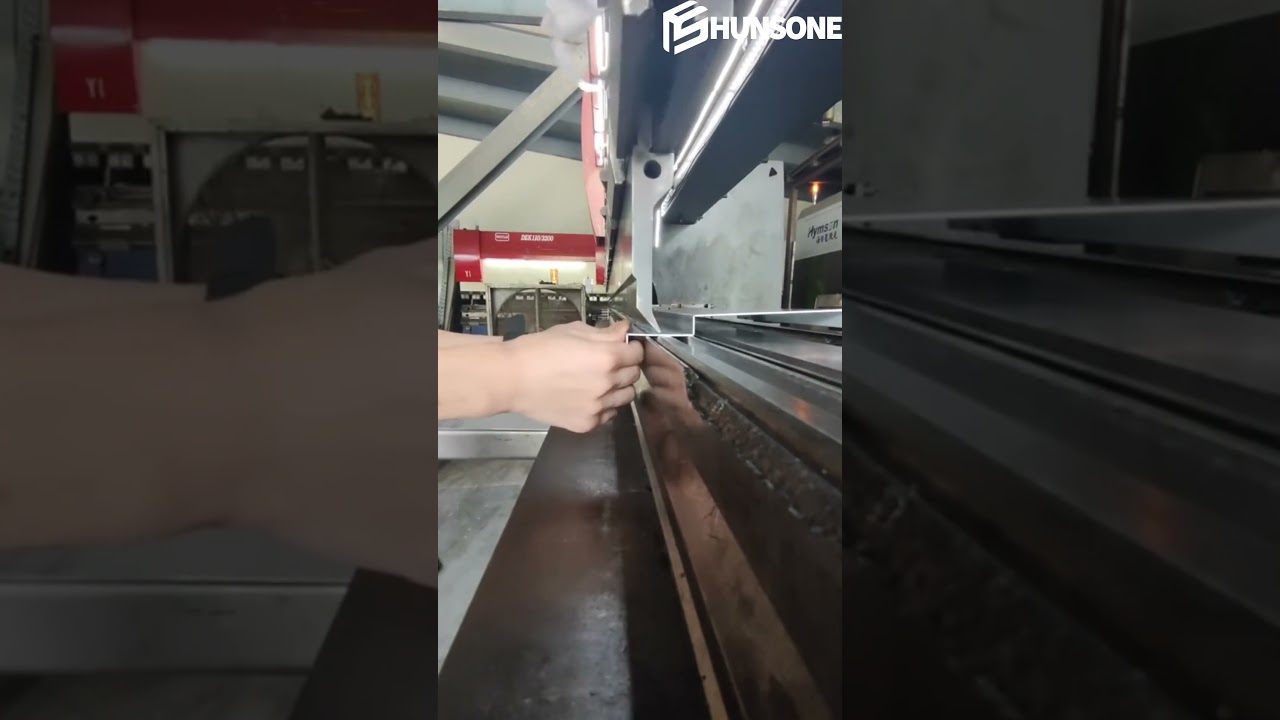 HUNSONE Customer CNC Press Brake Sheet Metal Forming 