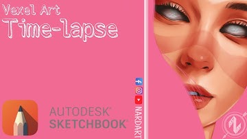 Vexelart time-lapse (autodesk sketchbook)