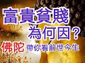 富貴貧賤為何因？佛陀帶你看前世今生