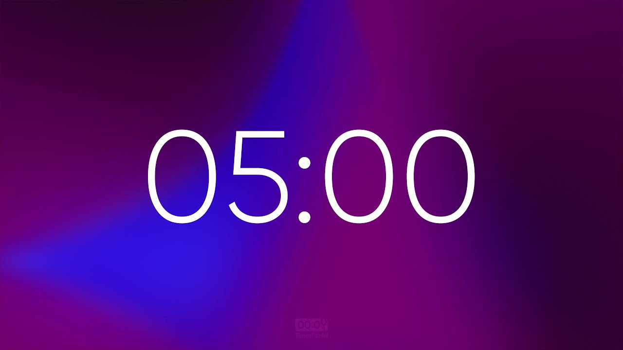 5 Minute Timer | Quick Break Countdown - YouTube