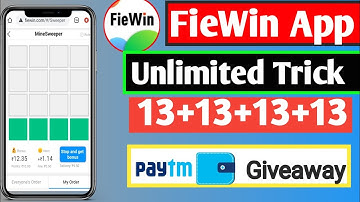 fiewin app minesweeper unlimited trick | fiewin app unlimited trick | fiewin  | #fiewin #giveway
