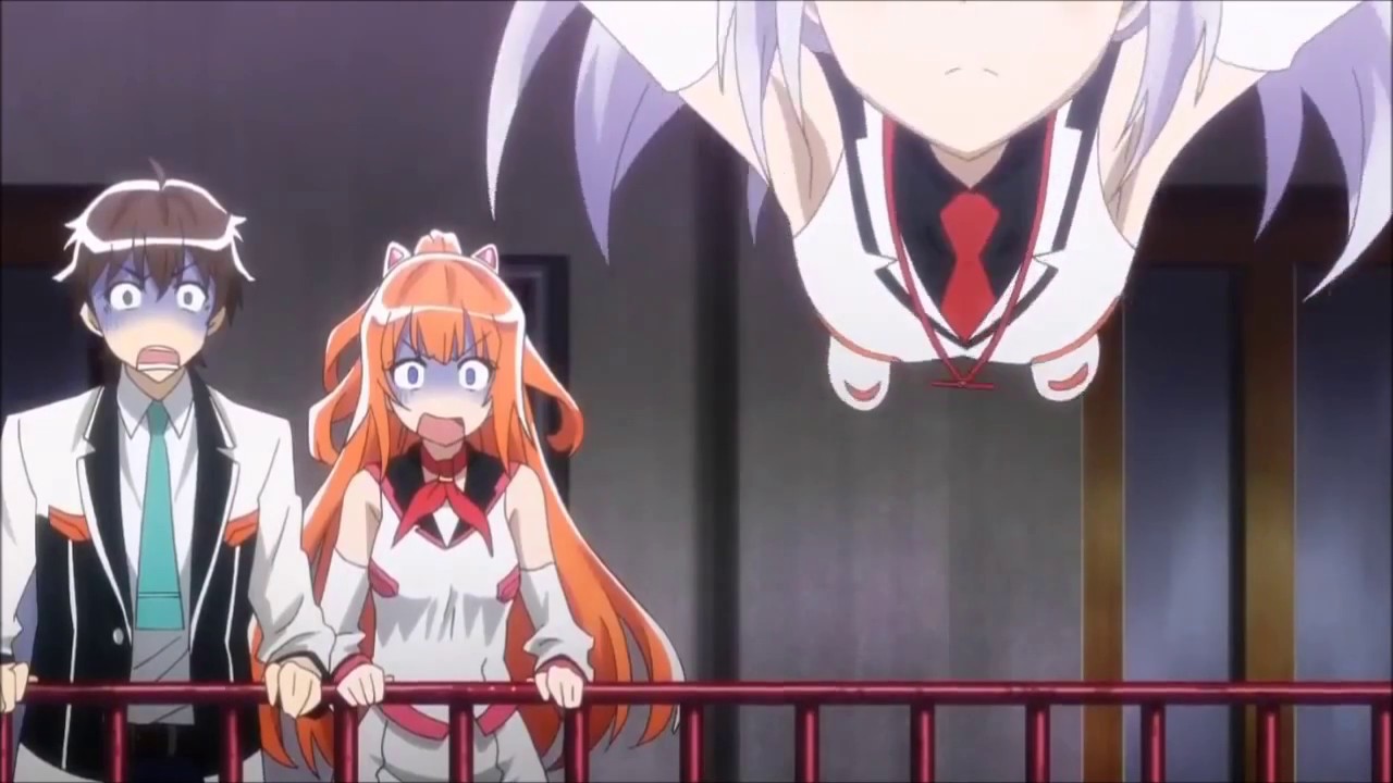 Anime Girl Jumps Off Building Plastic Memories Youtube