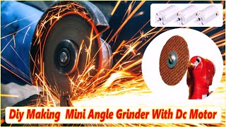 775 dc motor angle grinder||simple inventions||Homemade||Awesome Idea||Angle Grinding Machine