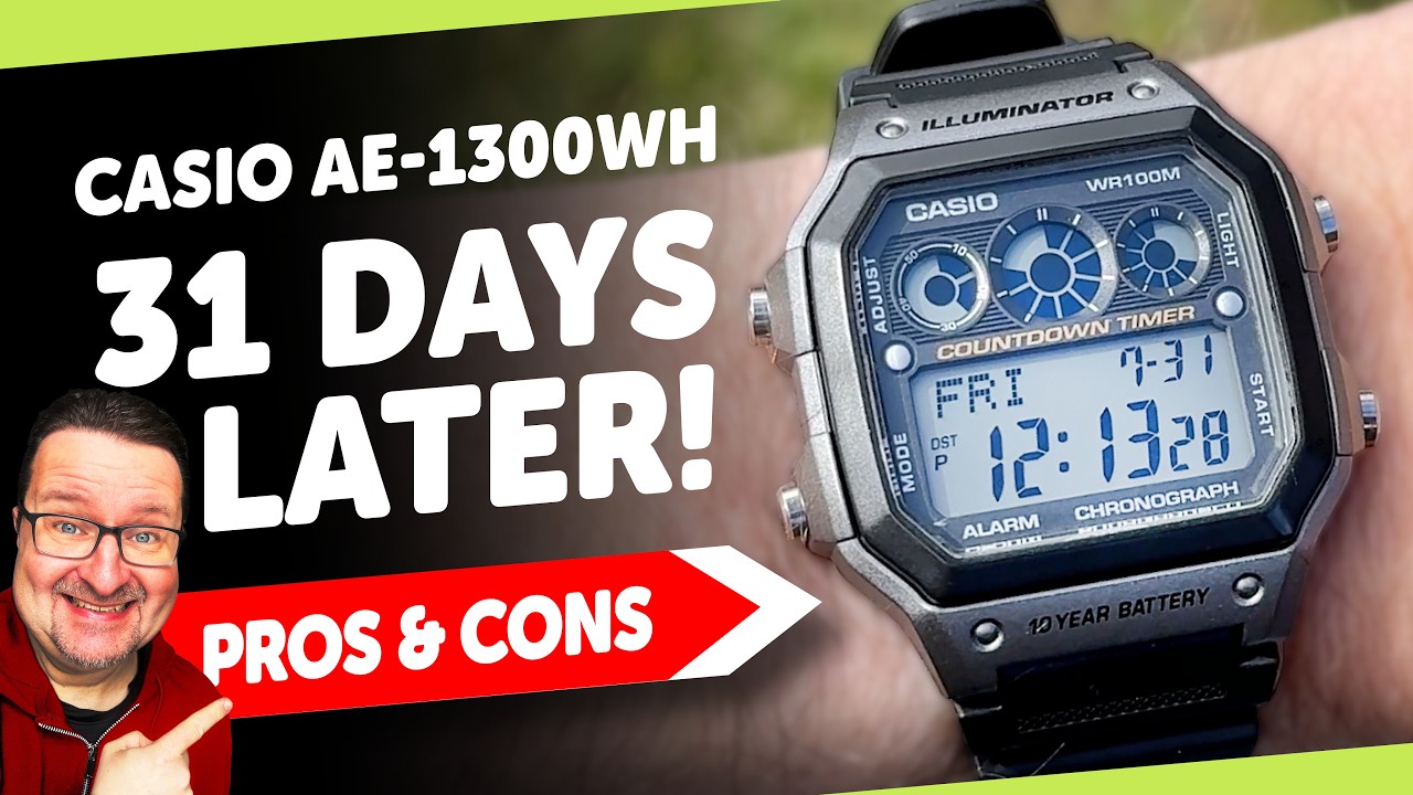 The Casio AE-1300WH: A Month Later, Still Impressed?