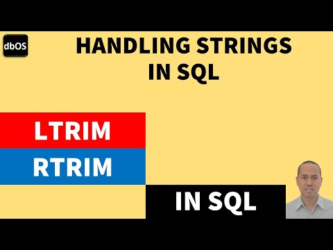 LTRIM/RTRIM/TRIM in SQL | LTRIM and RTRIM string functions