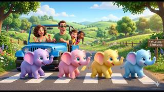 Counting 10 Big Elephants 🐘 | Learn Numbers 1–10 | Fun Kids Song   More Nursery Rhymes