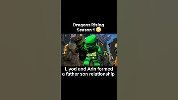 Dragons Rising Season 1 😁 VS Dragons Rising Season 2 💔 #ninjago #ninjagolego #shorts