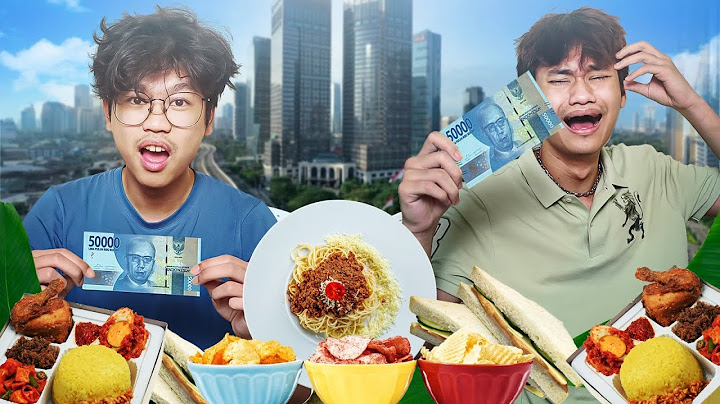BRUTAL Challenge Belanja Bahan Makanan Hanya 50Ribu!