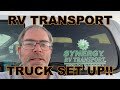 RV TRANSPORTING TRUCK SETUP-RVSWAT