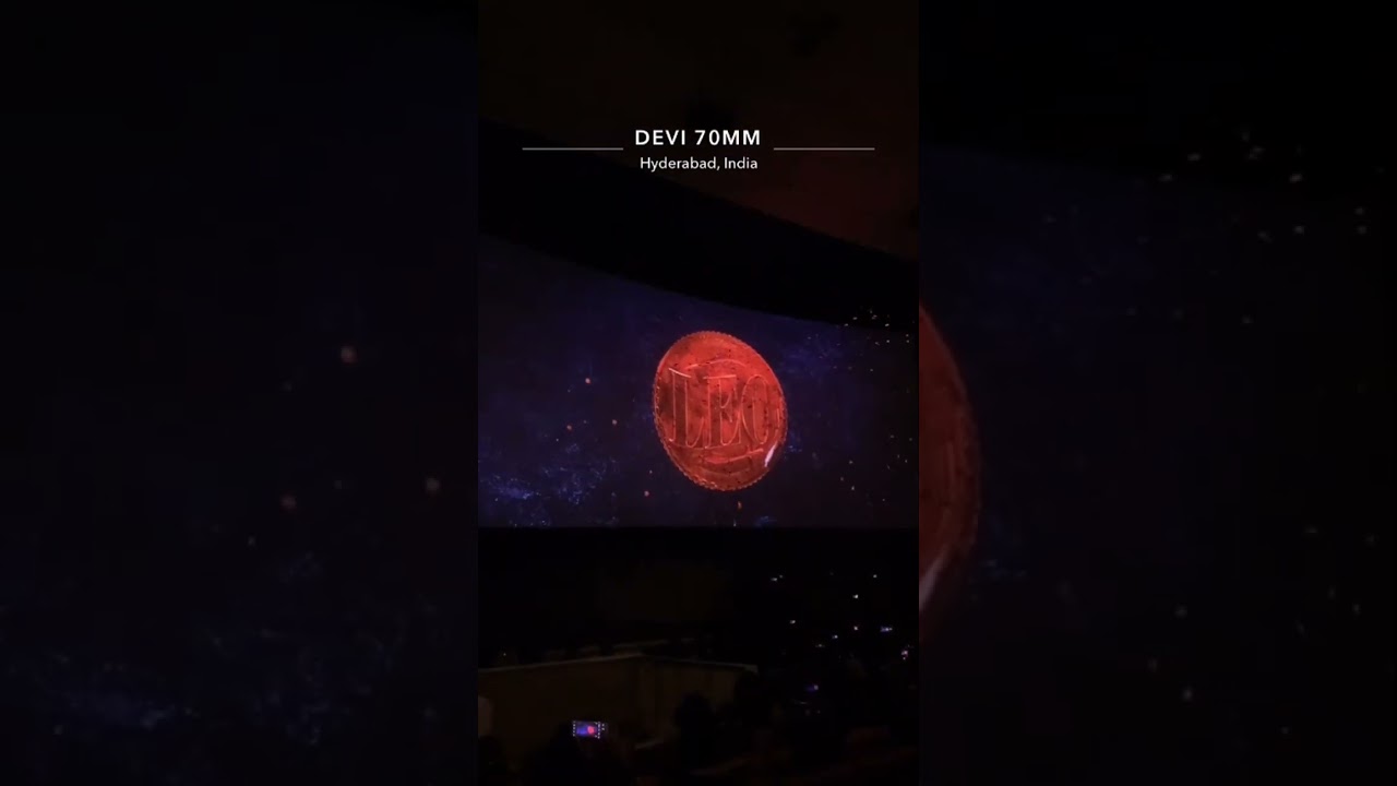 Leo🔥 Title Response in DEVI 70mm