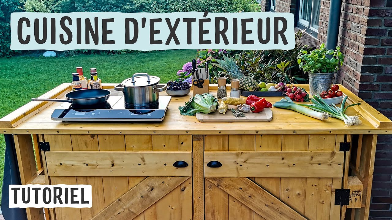 Construire soi-même une cuisine d'extérieur | WAGNER - YouTube