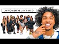 20 women vs 1 rapper jay cinco