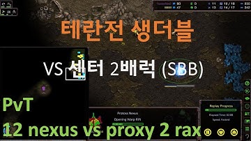 [Eng Sub][PvT] How to deal with proxy 2 rax when you did 12 nexus.