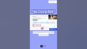 Custom Conversion Sample & How to set it up? Part 2 #Short #Shorts #FacebookAds #SalespageMatters