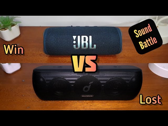 JBL Flip 6 VS Anker Soundcore Motion Plus - YouTube