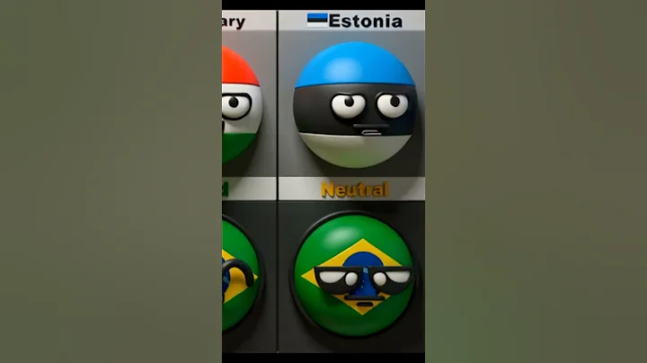 Countries That Love Brazil #brazil #brasil #countryballs  #shorts