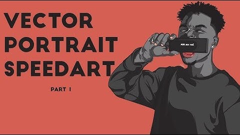 How to draw vector portrait in adobe illustrator part 1 2018