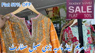 Maryum Maria Mother’s Day sale flat50% off |12 May 2024