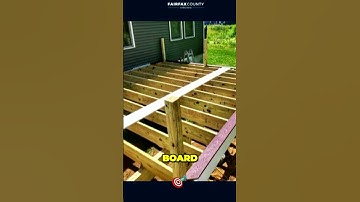 Fairfax County Deck Details Boot Camp #shorts