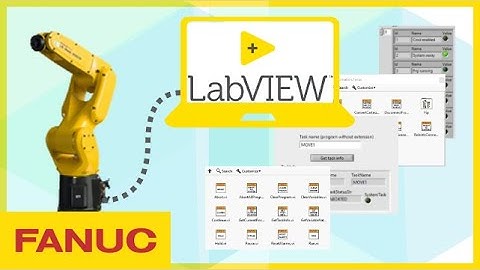 Connect your Fanuc Robot to LabVIEW