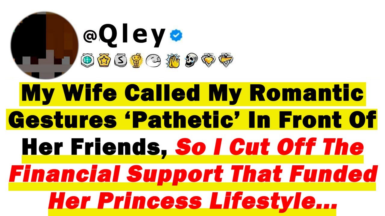 Моя жена назвала мои романтические жесты «жалкими» в присутствии своих друзей, поэтому я прекрати...