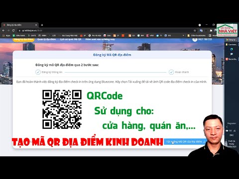 Video Hướng dẫn tạo mã QR Code địa điểm cho cửa hàng kinh... - youtube