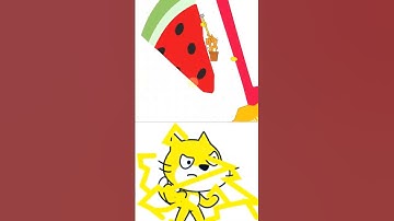 Scratch Cat Speedruns Getting Over It #memes  #gaming