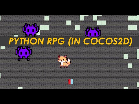 Fun little RPG Game - Python project (cocos2D) - YouTube