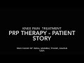 PRP treatment for knee - Success story