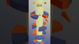 Helix Jump Completing Level 80 Gameplay! Game by Voodoo and h8games! Time for Tech and Games! screenshot 5