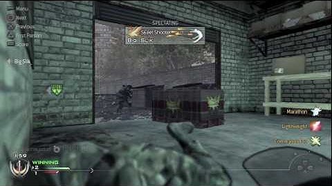 MW2 Riot Shield Fun: S&D (Gameplay)