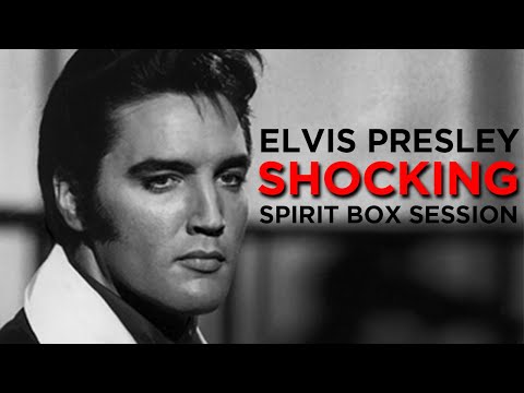 Shocking Elvis Presley Spirit Box Session Using the Necrophonic Ghost Box App and Spirit Portal