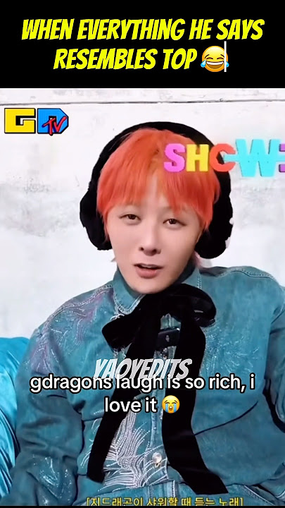 Gdragon Predicted Top’s “SHOWER” 🌚 #shorts #gd
