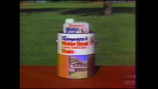 Thompson's Water Seal | Television Commercial | 1988