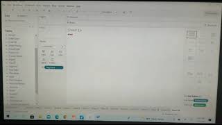 How to show Percentage Label in Pie Chart in Tableau.