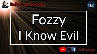 Fozzy - I Know Evil (Karaoke)