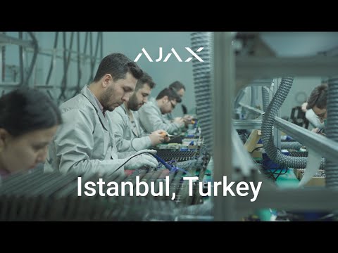 Ajax Systems Reveals a New Factory in Turkey