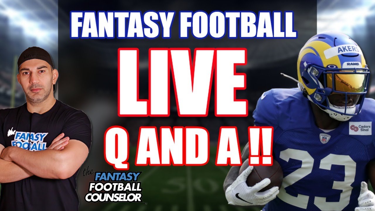 Fantasy Football Draft Advice 2020 - Live Q and A