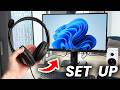 How To Set Up Headset On PC - Windows 11