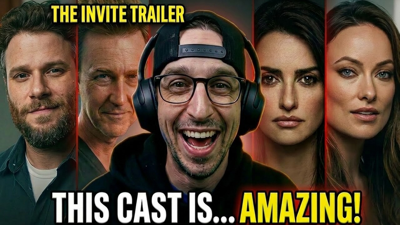 The Invite Official Trailer Reaction | This Cast is Insane - YouTube