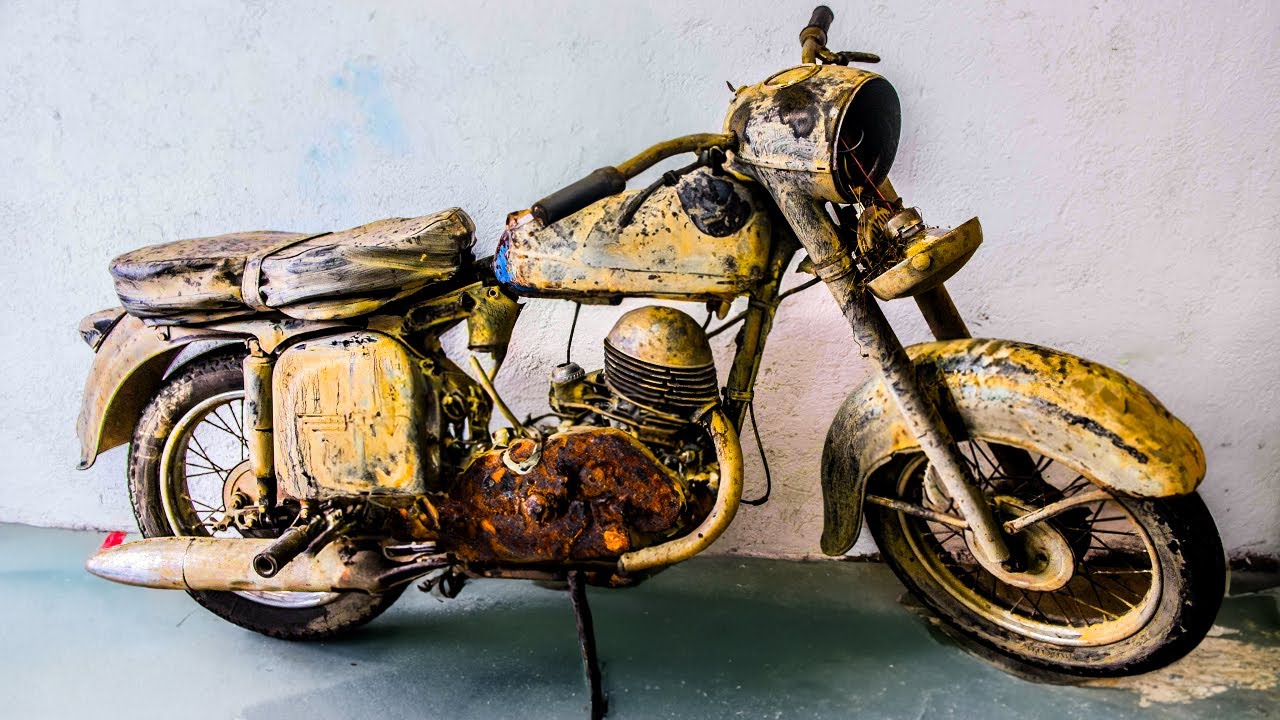 Complete restoration of the old JAWA - revival from the ruins