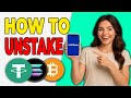 How To Unstake Crypto On Coinbase [Withdraw Rewards]