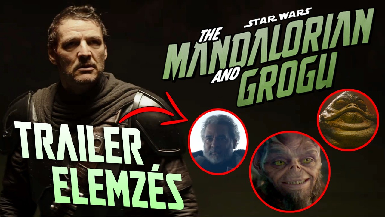 Nem is rossz! 🤔 | Star Wars: A mandalóri és Grogu 2. trailer elemzés