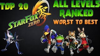 Star Fox Zero: All Levels Ranked, Worst to Best (Top 20)