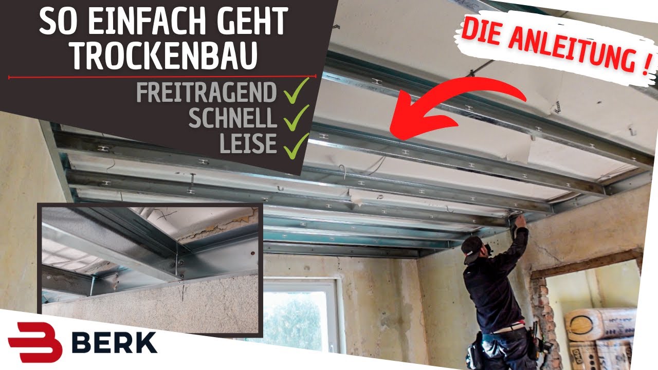 Decke Abhängen In Vier Schritten | Anleitung Von HORNBACH