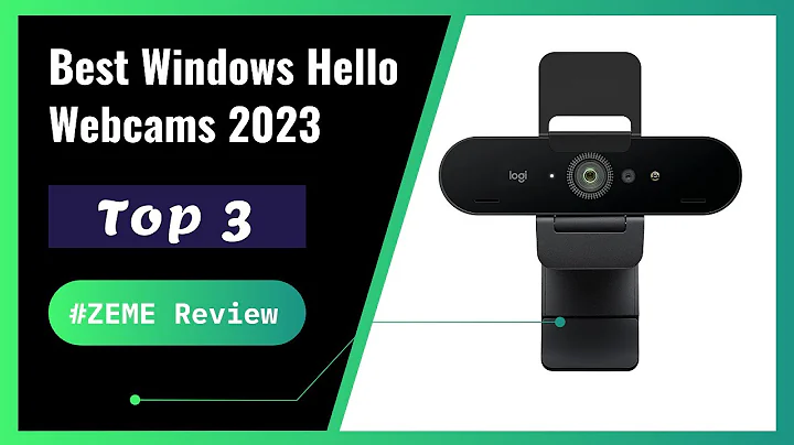 TOP 3 Best Windows Hello Webcams 2023